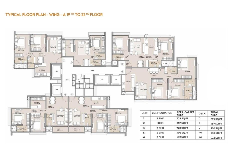 Arkade-Crown-Floor-Plan-Wing-A